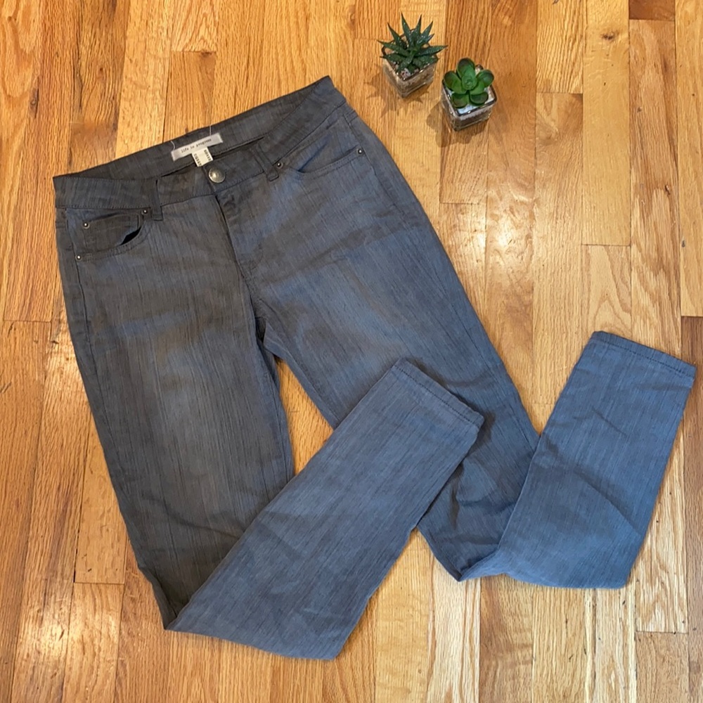 3 for $15 SALE Life in Progress gray skinny jeans